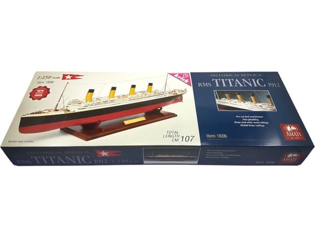 AMATI R.M.S. Titanic 1:250 kit (verzia 2025)