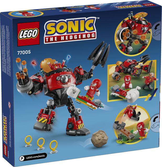 LEGO® Sonic the Hedgehog 77005 Knuckles vs. Dr. Eggman: Robotický oblek Egg