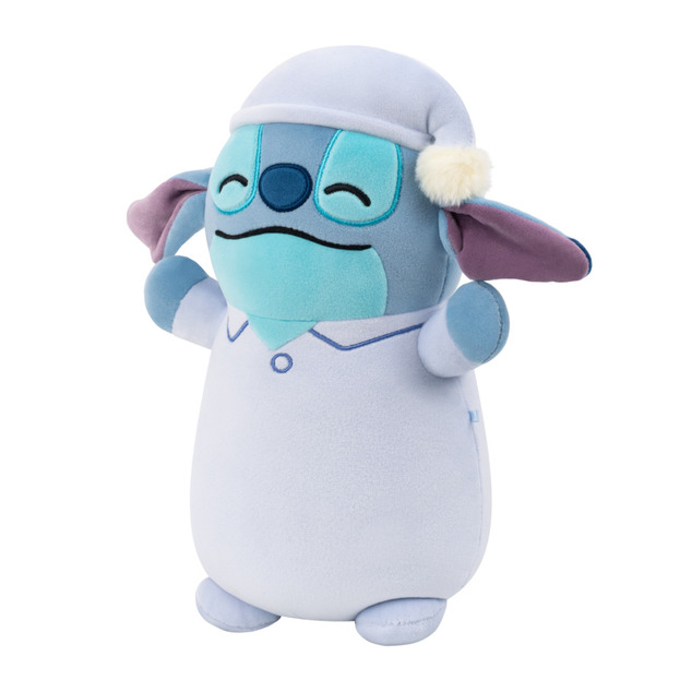 Squishmallows Hugmees Disney Stitch v pyžame, 25 cm