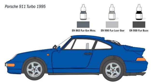 Model Set auto 72013 - Porsche 911 (1:24)