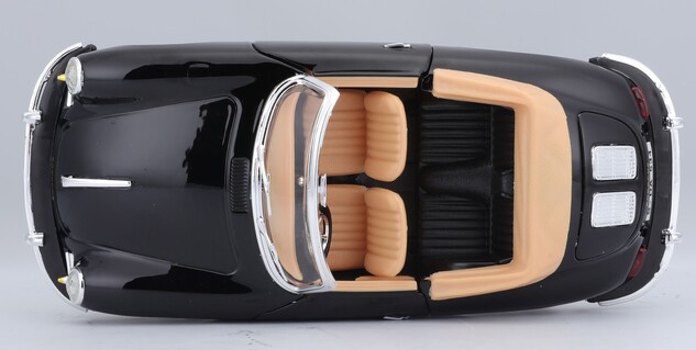 Bburago 1:24 Porsche 356 B Cabriolet Schwarz