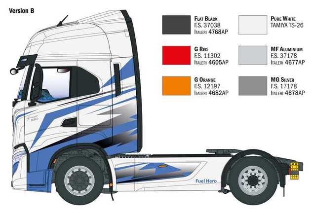 Model Kit truck 3963 - Iveco Stralis S-Way (1:24)