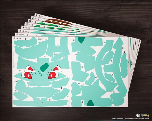 4D Build  Pokémon Bulbasaur
