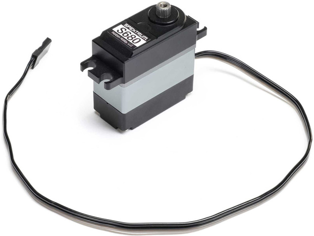 Spektrum servo S680 High Torque, oceľové prevody, 25T