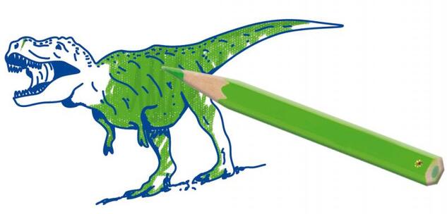 Ses Dinosaurier-Stempel