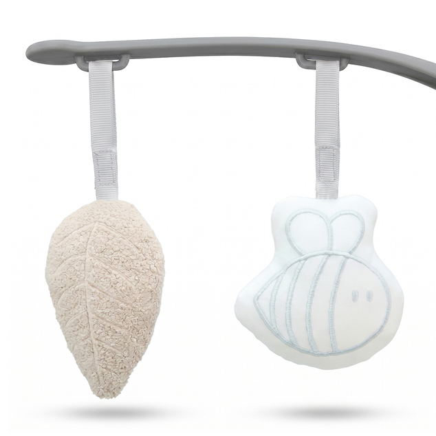 KINDERKRAFT Wippe Mimi Light grau, bis 9 kg
