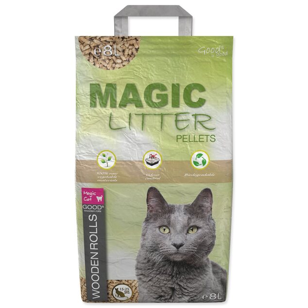 Podstielka Magic Litter Wooden Rolls 8L
