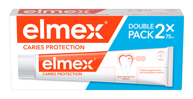 Elmex Caries Protection Duopack – 2x zubná pasta 75ml