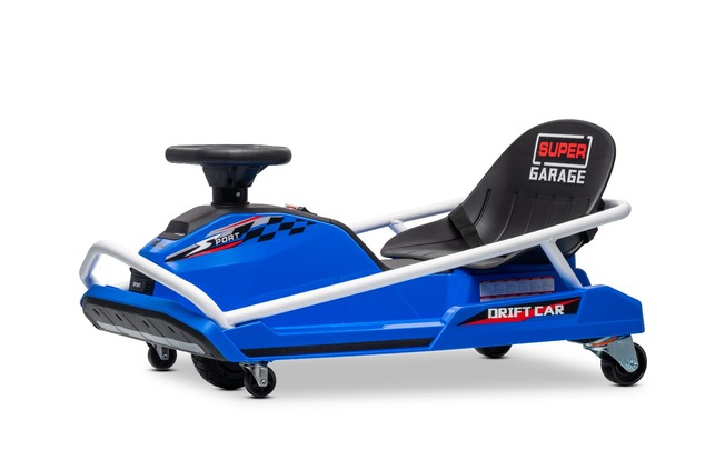 Beneo Motors driftovacia Motokára 24V, modrá, 300W Bezkartáčový Motor, Lítiová batéria, Dr