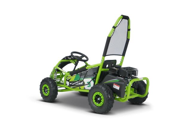 Benzínová bugina pre deti Beneo Motors BUGGY RSX zelená - 98cm3