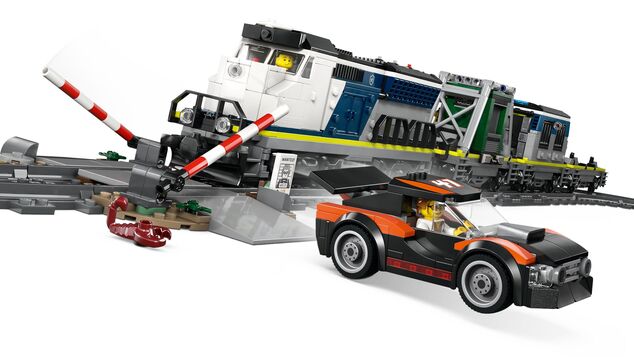 LEGO® City 60508 Jaf în trenul de poliție