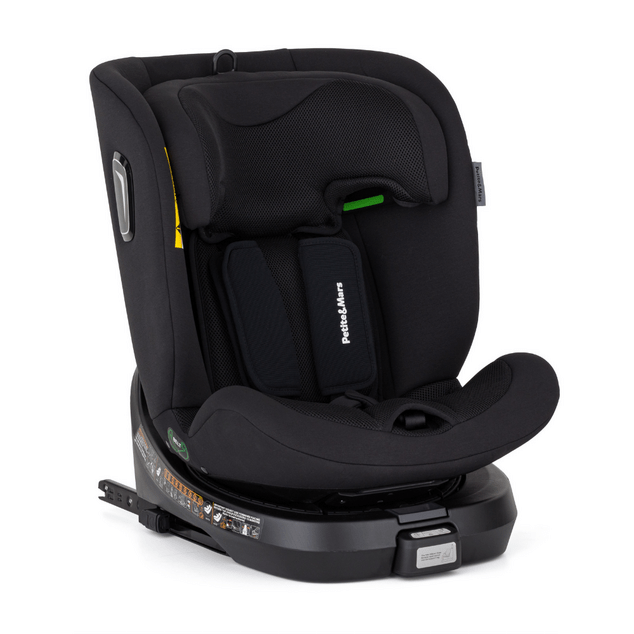 PETITE&amp;MARS Столче за кола Twistguard Pro i-Size Coal Black Air 40-150 см (0-36 кг)