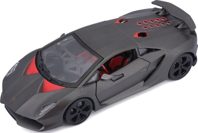 Bburago 1:24 Plus Lamborghini Sesto Elemento Metallic Grau