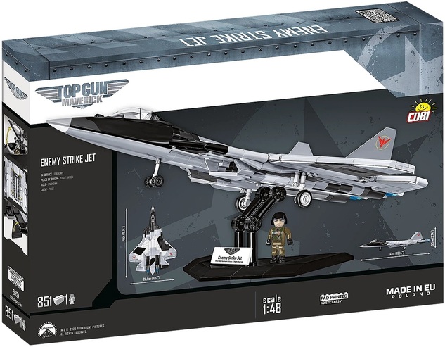 Cobi TOP GUN SU-57 Felon, 1:48, 816 k, 1 f