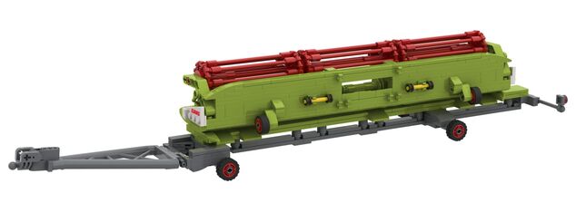 BRIXIES Plus 222.734 CLAAS LEXION 8900 TERRA TRAC - kombajn s prívesom, 1498 k