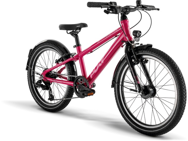PUKY Detský bicykel 20" CYKE 20-7 ACTIVE, Berry - Black