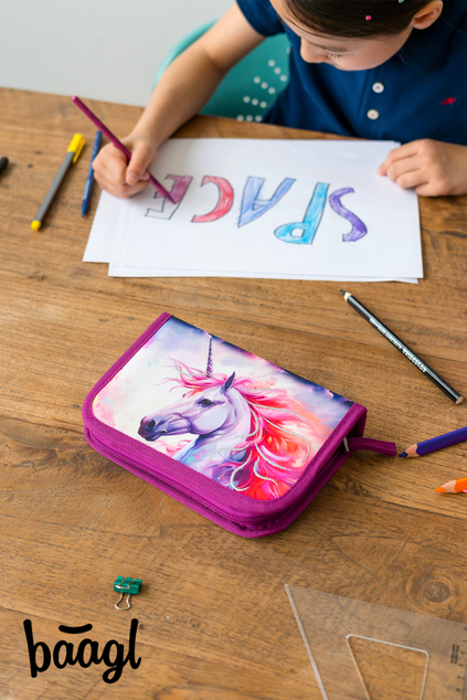Einhorn Königreich Einzelbett Schulranzen