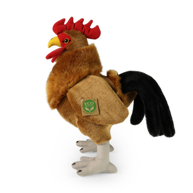 Plyšový kohút stojaci 34 cm ECO-FRIENDLY