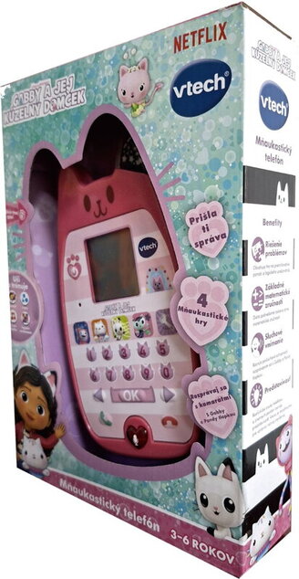 Vtech Gabby a jej kúzelný domček - Mňaukastický telefón SK