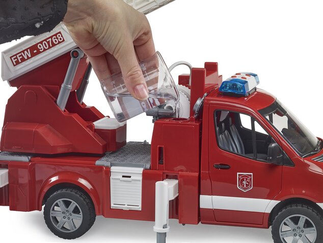 Bruder 2673 Mercedes-Benz Sprinter Autopompa antincendio con scala