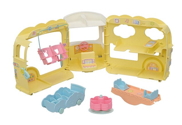 Sylvanian Families Dúhový škôlkový autobus
