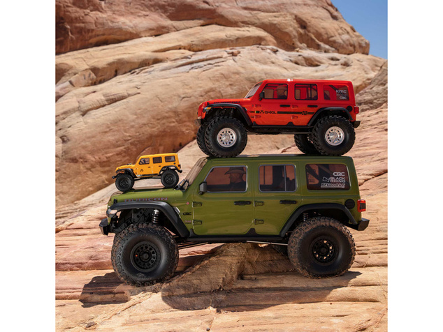 Axial SCX6 Jeep JLU Wrangler 1:6 4WD RTR strieborný