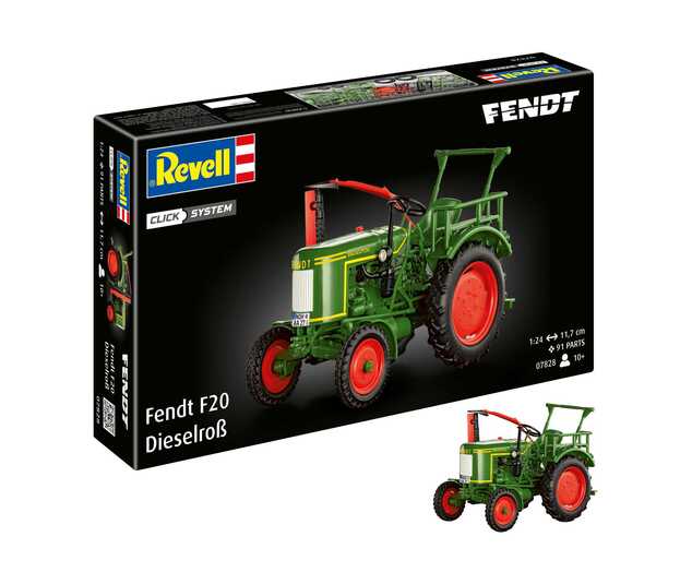EasyClick traktor 07828 - Fendt F20 Dieselroß (1:24)