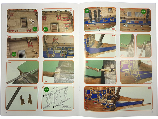 Mantua Model Sovereign of the Seas 1:78 kit