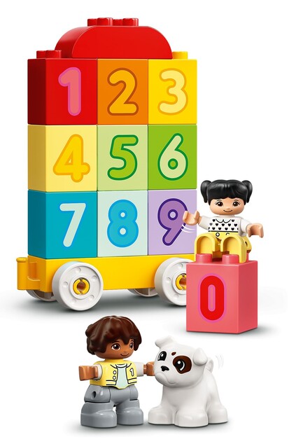 LEGO® DUPLO® 10954 Vláčik s číslami – Učíme sa počítať