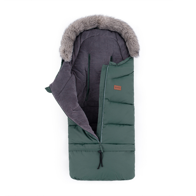 PETITE&amp;MARS Set zimska vreća Arctic 4u1 + rukavice za kolica Fjora Khaki