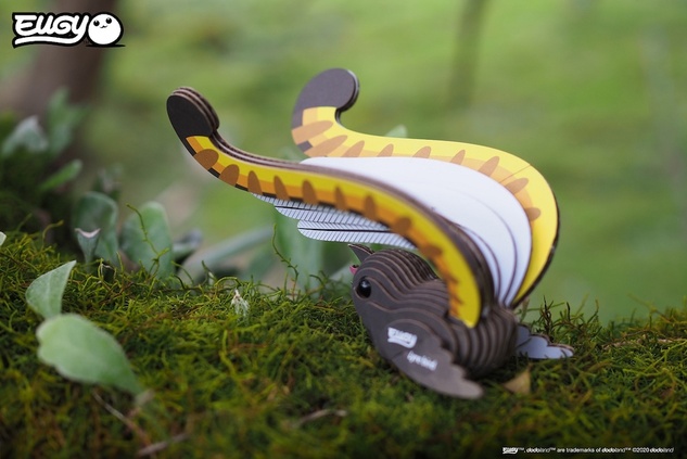 EUGY Lyrurus 3D puzzle di cartone
