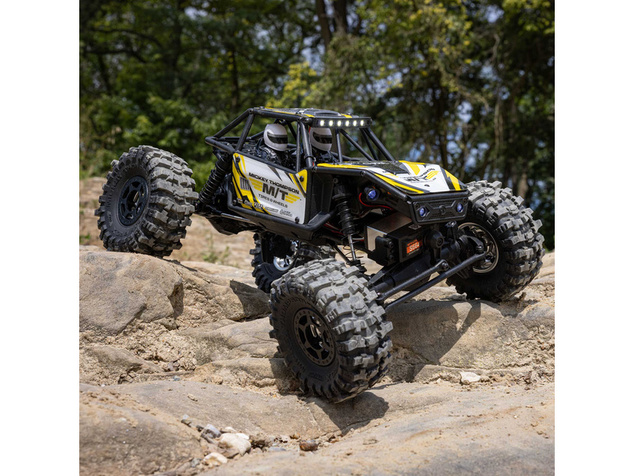 Axial Capra 1:18 4WS RTR modrá