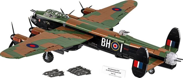 Cobi Avro Lancaster B Mk.I/III 300 Sqdn RAF, 1:48, 1643 k, 1 f