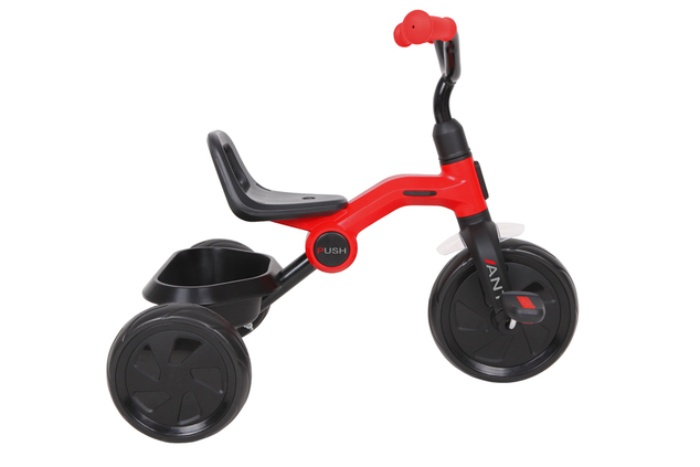 QPLAY Dreirad Ant Red, Alter 2-6 Jahre