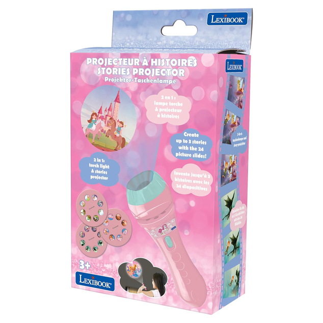 Lexibook Taschenlampe mit Projektor Einhorn