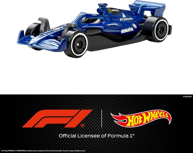 Mattel Hot Wheels 5 db kisautó - formula 1