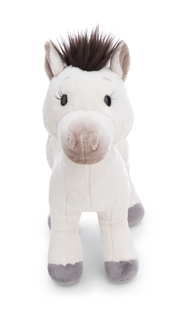 NICI plyš Pony Mony biely 37cm, GREEN