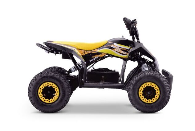 Elektrisches Kinderquad Beneo Motors SPIDER gelb - 1000W
