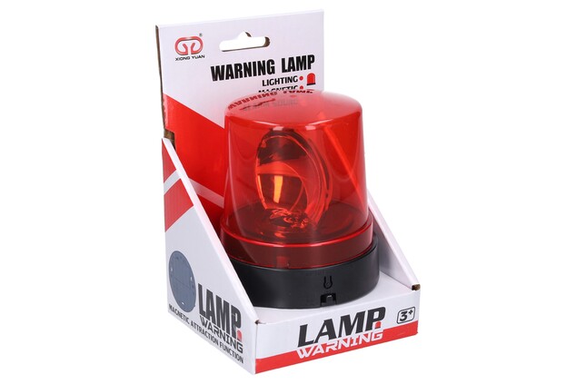Faro rosso con effetti 10cm