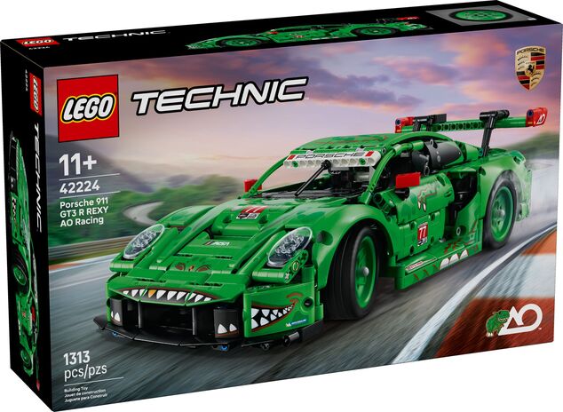 LEGO® Technic 42224 Auto Porsche 911 GT3 R REXY AO Racing