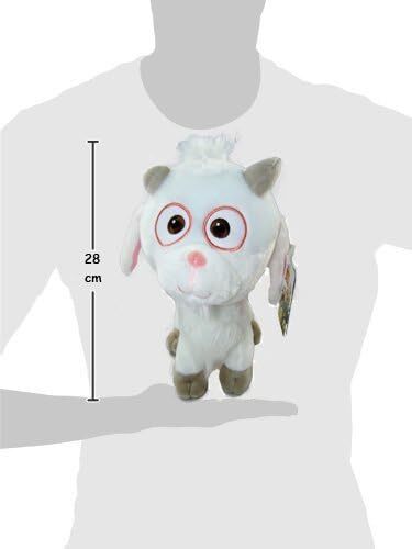 Ja, Bösewicht Weißer Ziegen Plüschtier 28cm