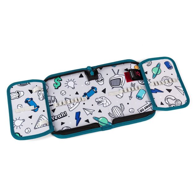 Astuccio scolastico a doppio scomparto Topgal PENN 25076