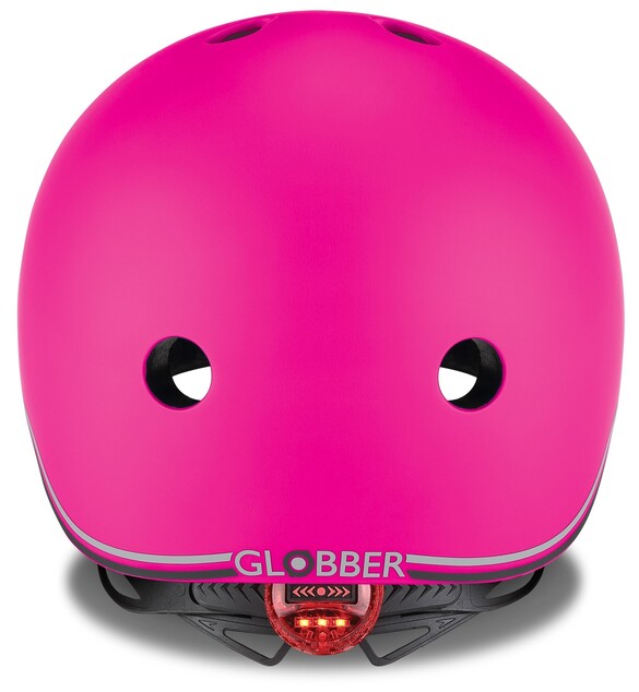 Globber detská prilba Go Up Lights XXS/XS ( 45-51CM ) Deep Pink