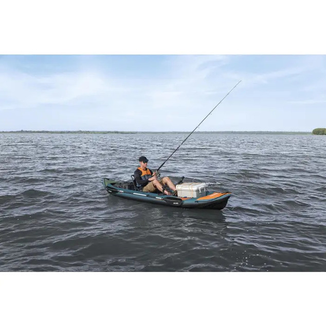 Bestway 65197 Nafukovací kajak Hydro-Force™ Angler Elite™, 380 x 99 x 37 cm