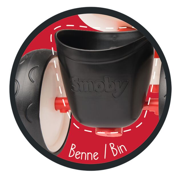 Smoby Odrážadlo Rookie červené