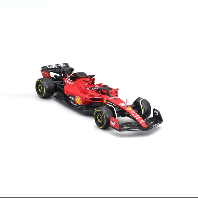 Bburago 1:43 Formel F1 Ferrari Scuderia SF-24 (2024) Nr.16 Charles Leclerc - mit Fahrer