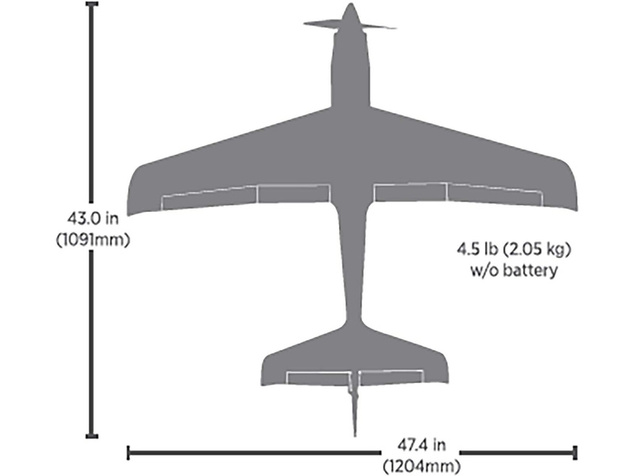 E-flite V1200 1.2m PNP