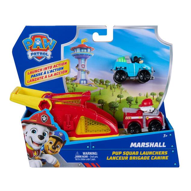 Spin Master Paw Patrol Vystreľovacie zariadenie Marshall