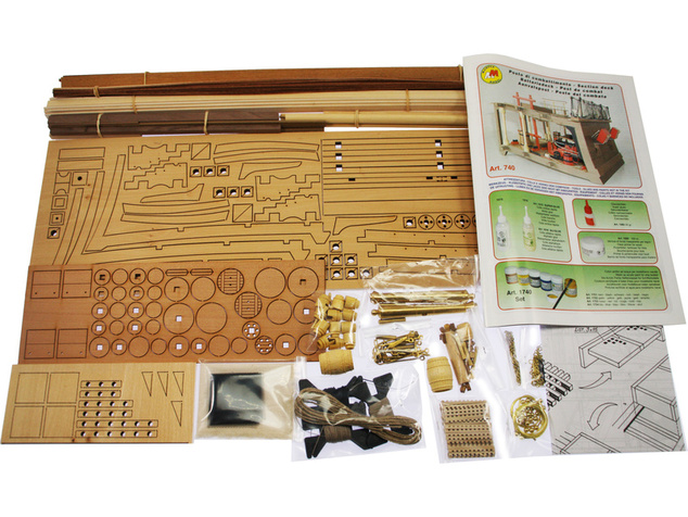 Mantua Model Delová paluba rez 1:23 kit