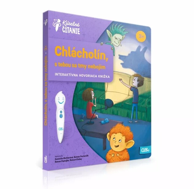 Albi Kúzelné čítanie Kniha Chlácholín, s tebou sa tmy nebojím!